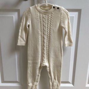 NWT Gymboree Cable Knit Sweater Romper